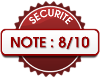 Note sécurité 8/10