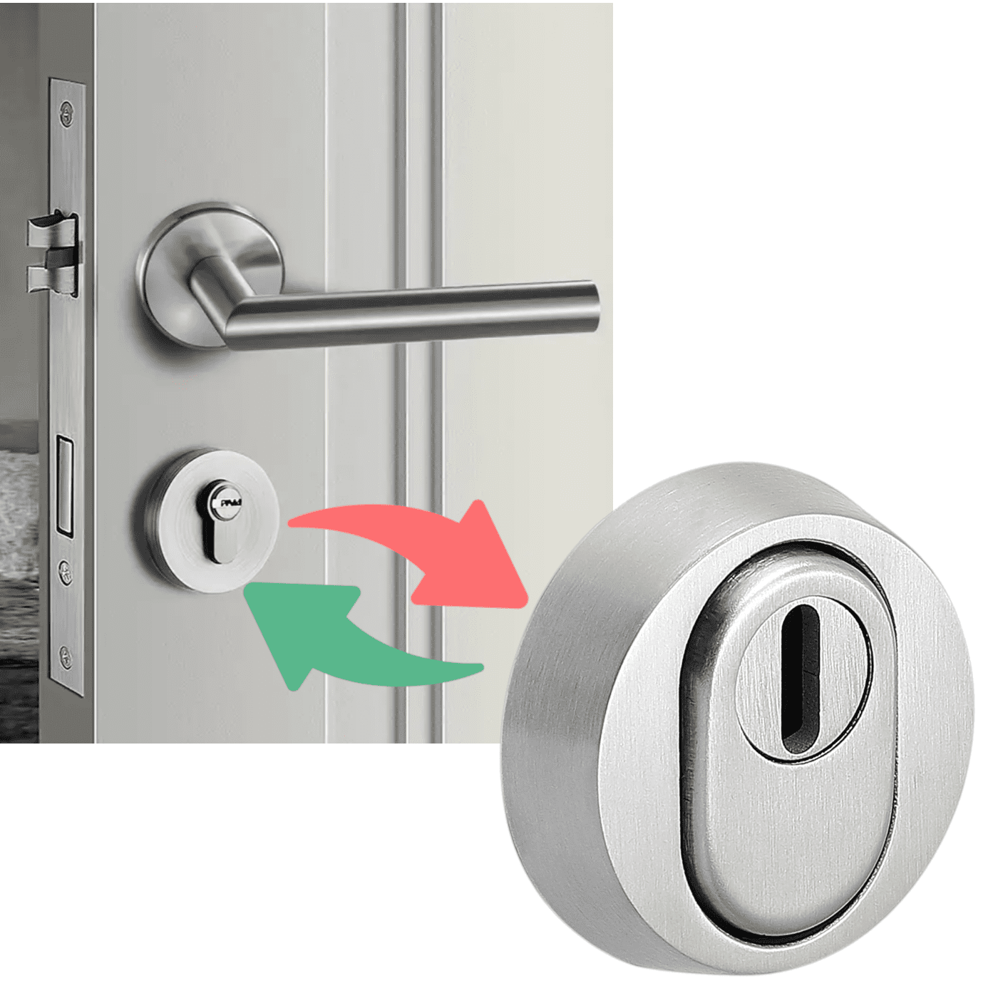 Rosace anti-percement 1 Rosace anti-percement